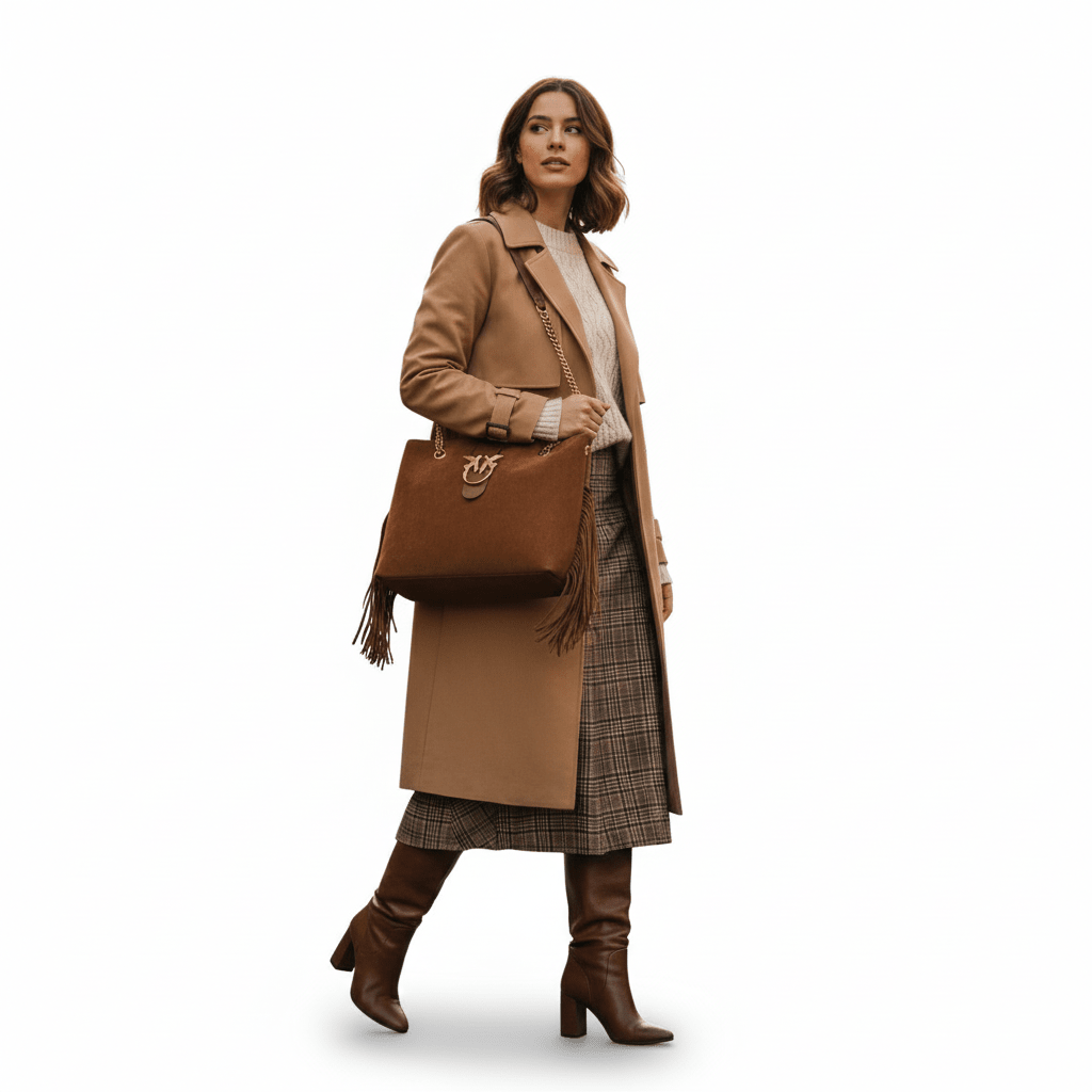 PINKO Calfskin Flower Shoulder bag PB6 - Runner