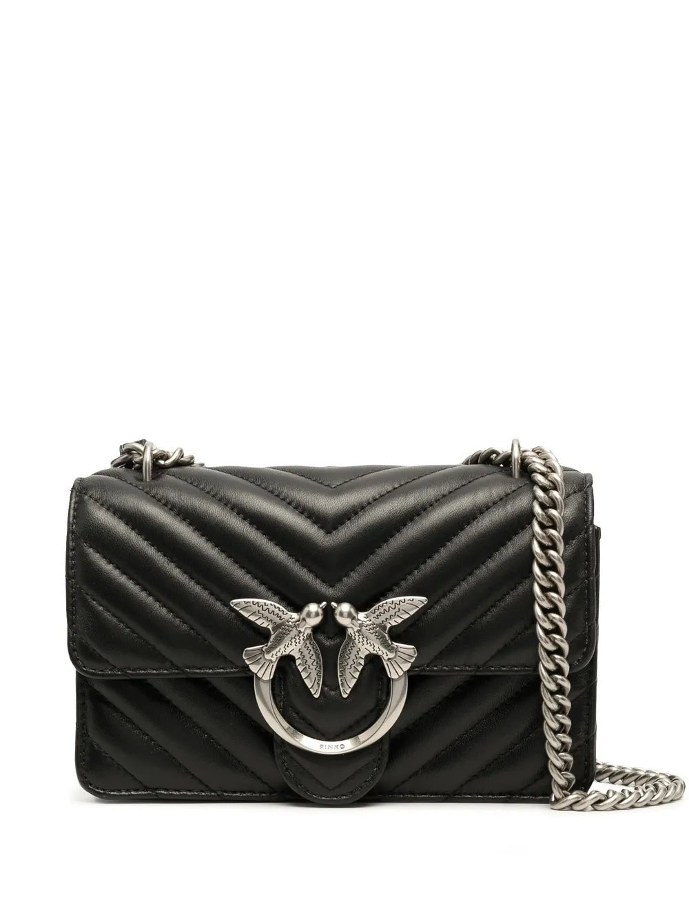 PINKO Icon Love Mini Bag with V Lining PB30 - Runner
