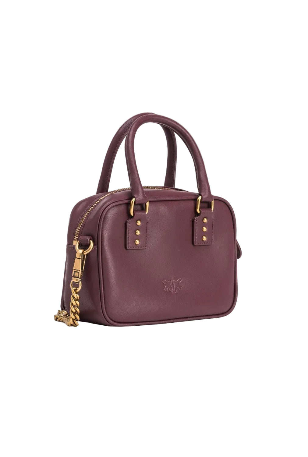 PINKO Leather shoulder bag BOWLING PB50 - Runner