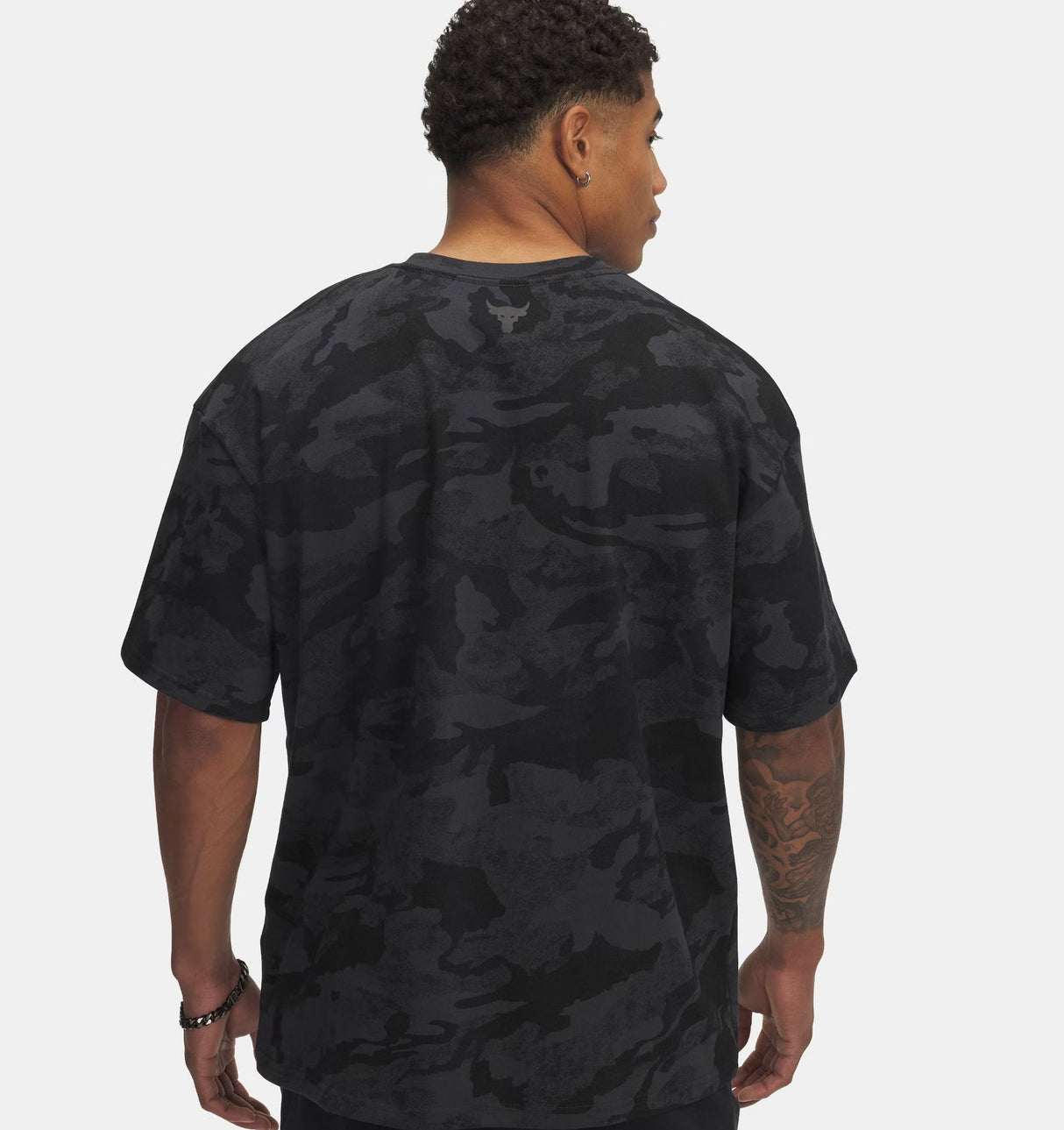 Project Rock Heavyweight Printed Men's Short Sleeve - Runner