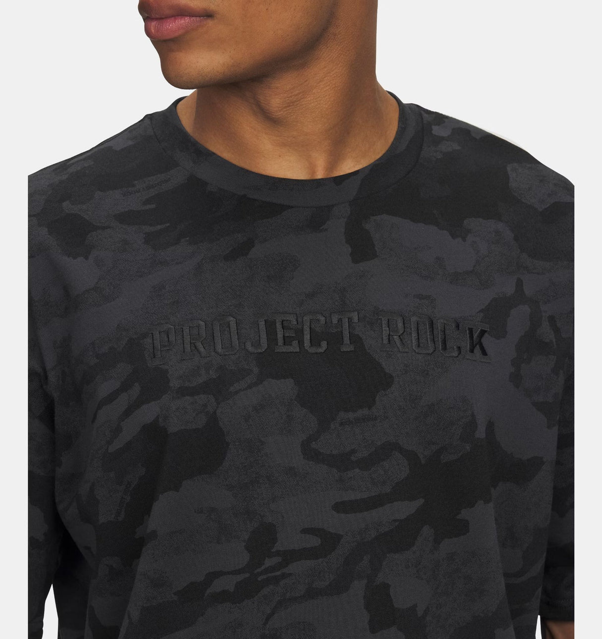 Project Rock Heavyweight Printed Men's Short Sleeve - Runner