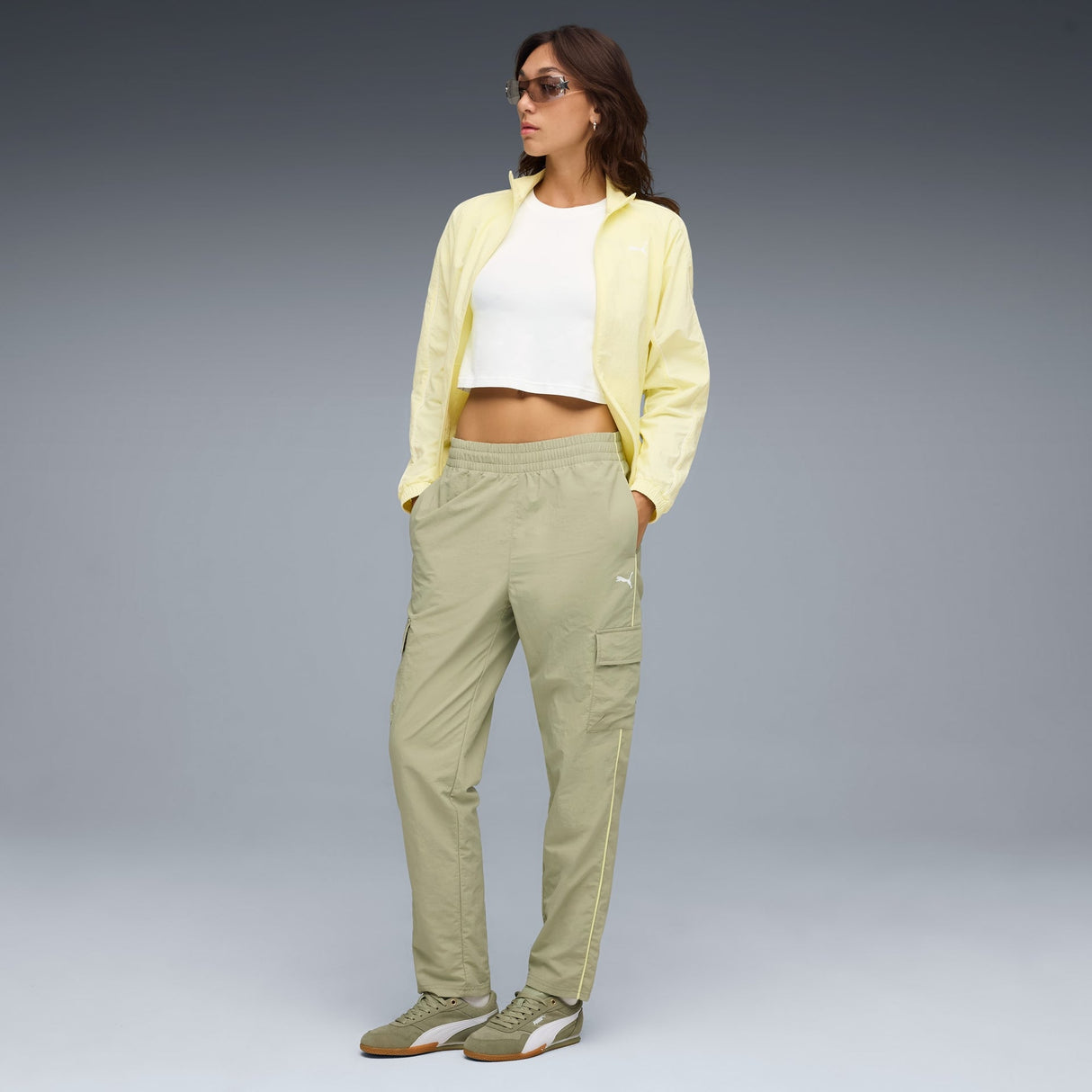 PUMA Sport Woven Cargo Pants Women - Runner