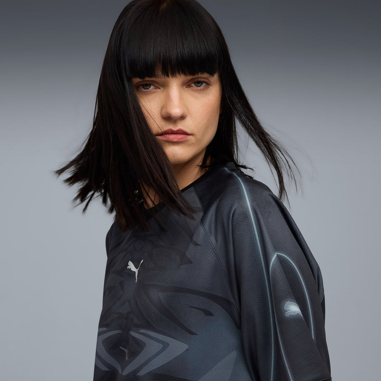 PUMATECH All - Over Print Relaxed Football Jersey Unisex - Runner