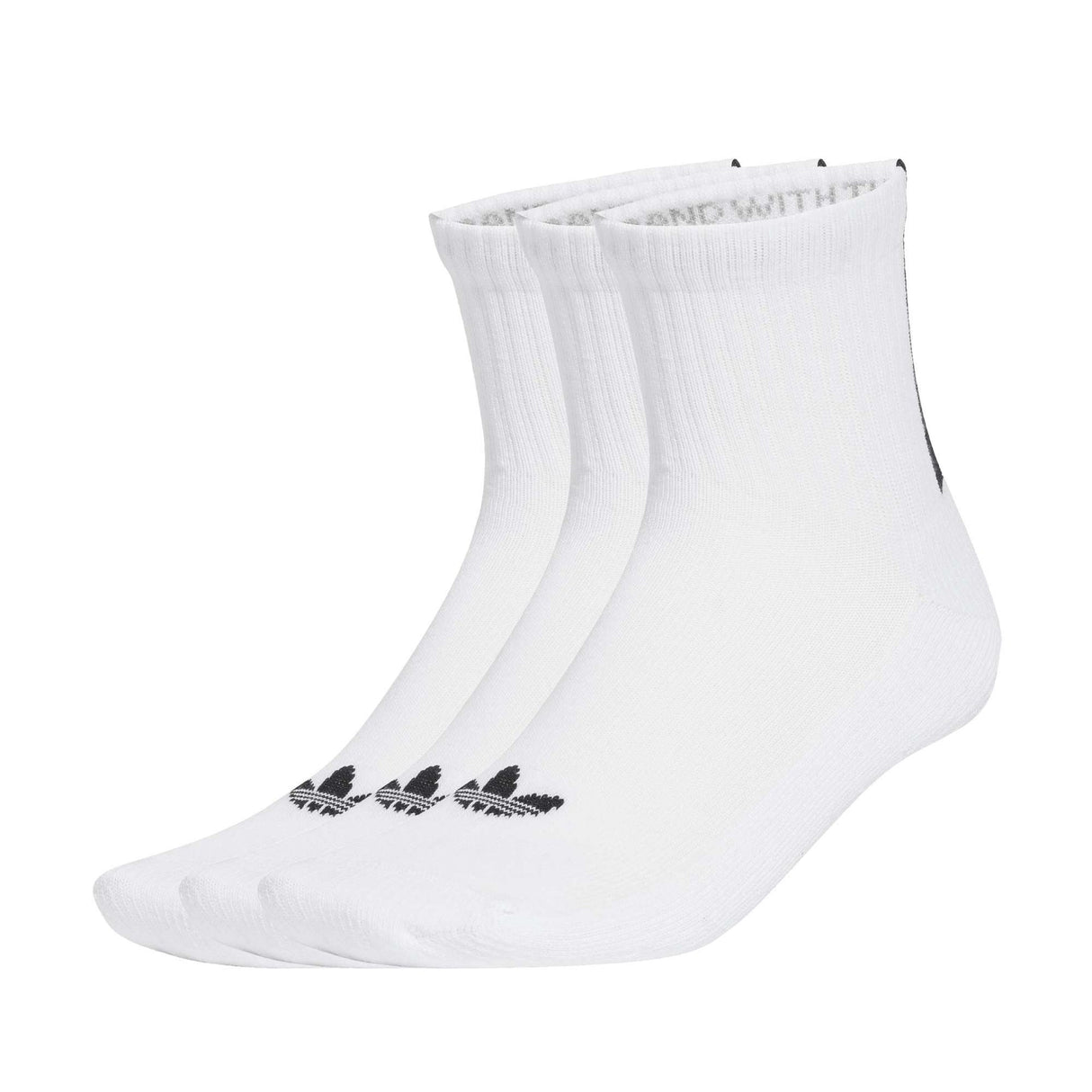 Quarter 3 Back Stripes Socks 3 Pairs - Runner