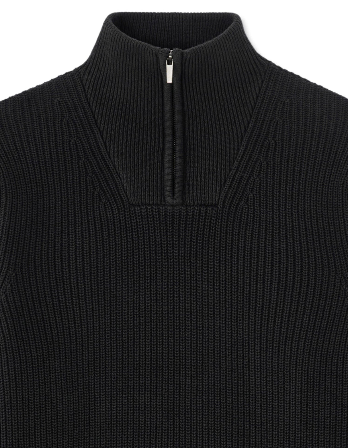 Regular Fit Trucker Neck Sweater - Runner