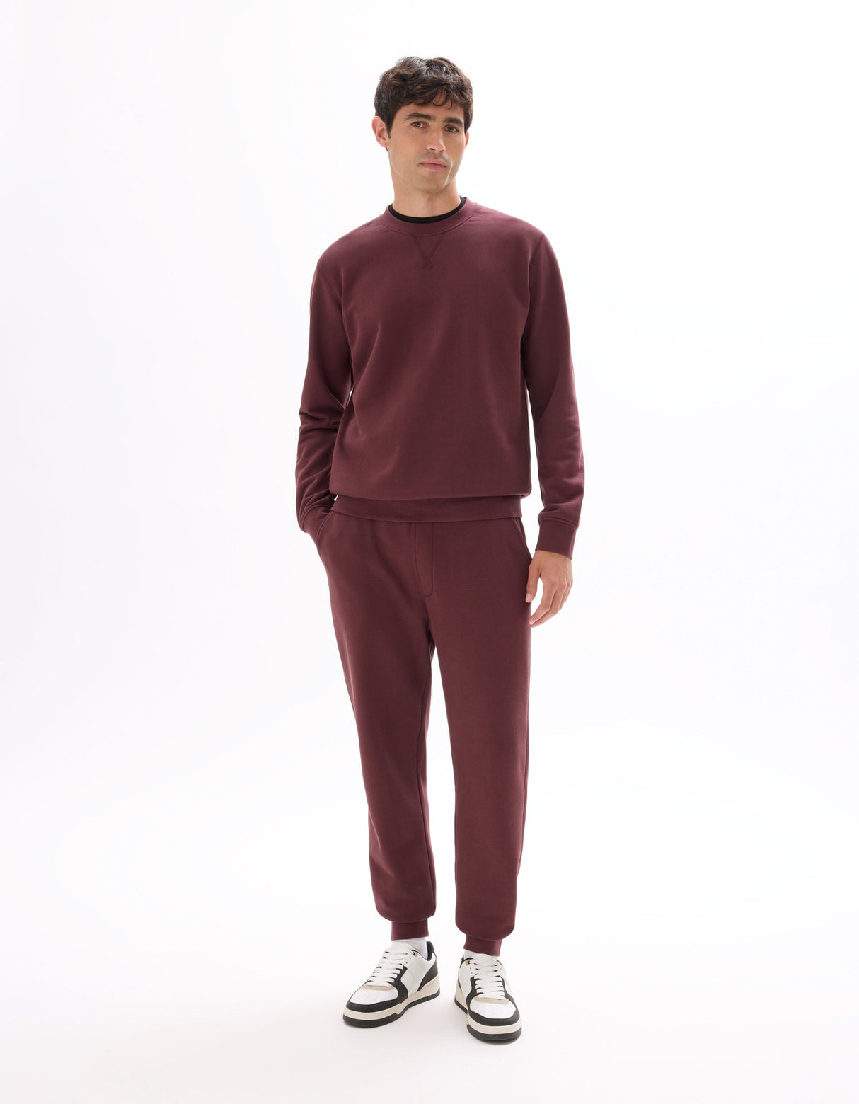 Regular Jogger Pants Raisin - Runner