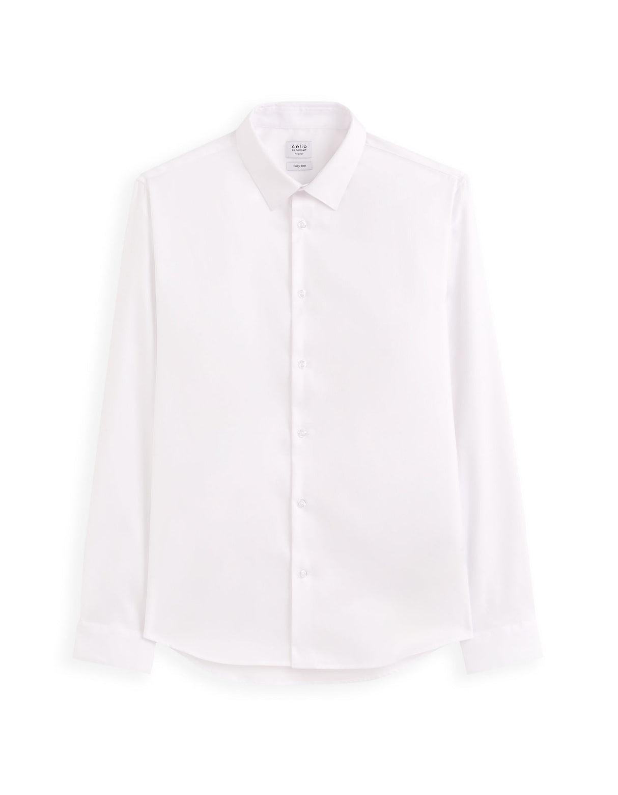 Regular shirt in royal oxford - white - Runner