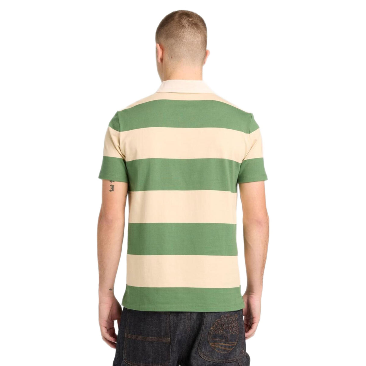 Rugby Striped Short Sleeve Polo - Runner