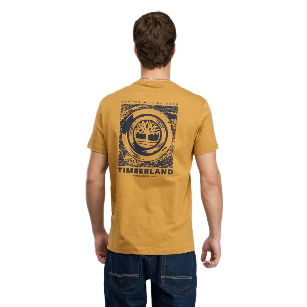 Rugged Logo Texture Ss Tee - Runner