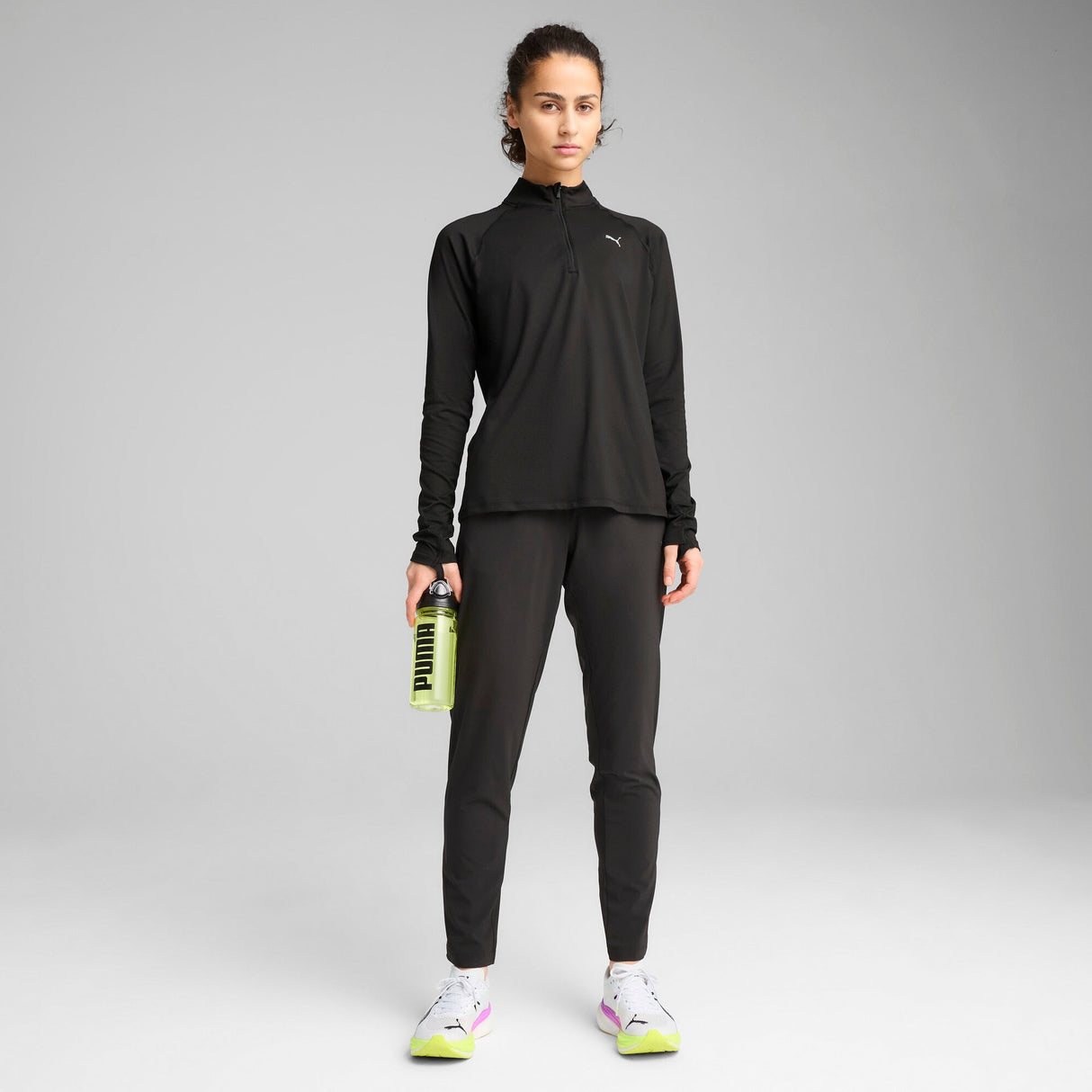 RUN VELOCITY CLOUDSPUN Quarter - Zip Top Women - Runner