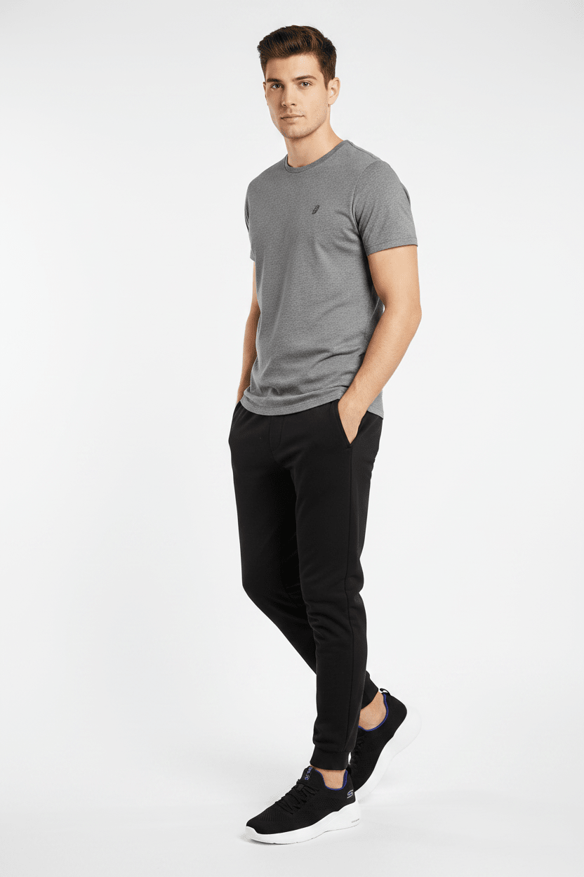 SCKECHERS MEN BOBS Infinity -118251-BLK- SKM72 - Runner