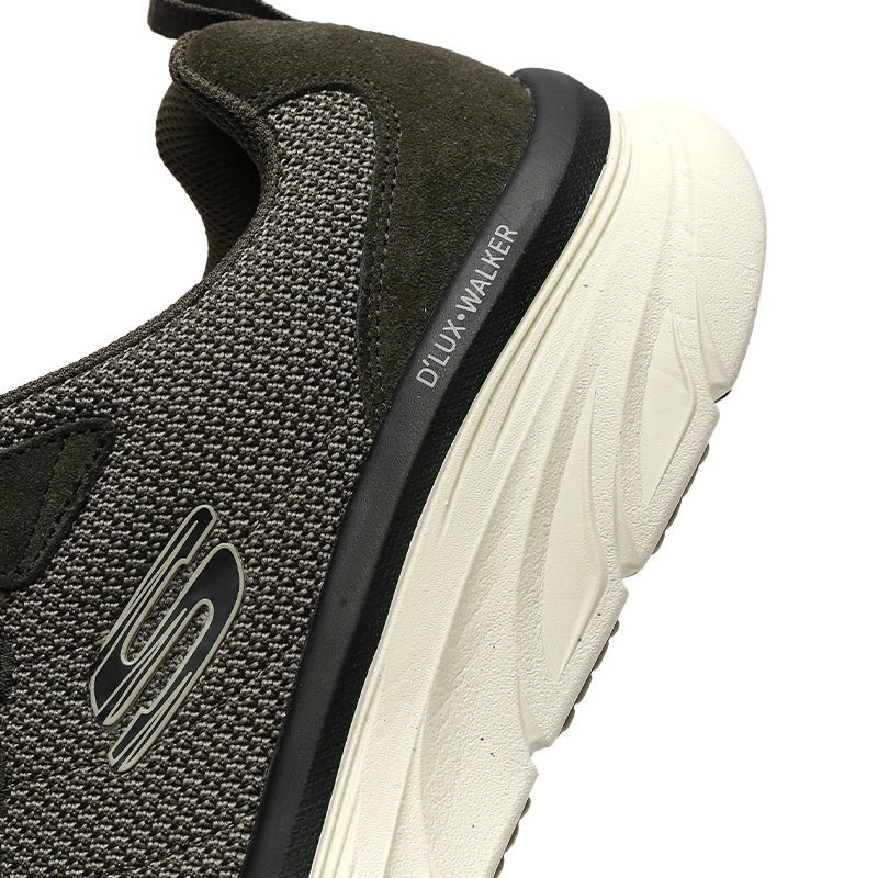 SCKECHERS MEN D’Lux Walker — Olive variant SKM26 - Runner