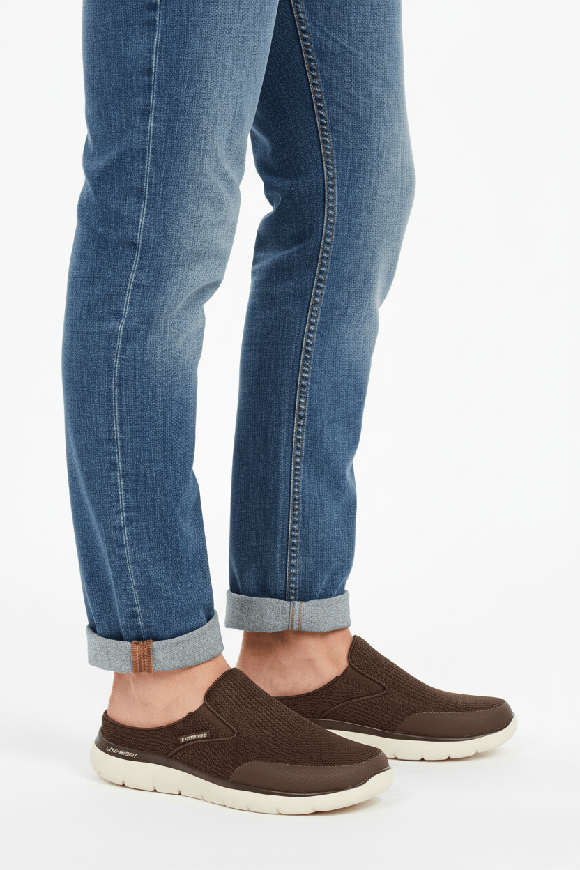 SCKECHERS MEN Summits Slip‑On Mules -232574-BRN- SKM52 - Runner