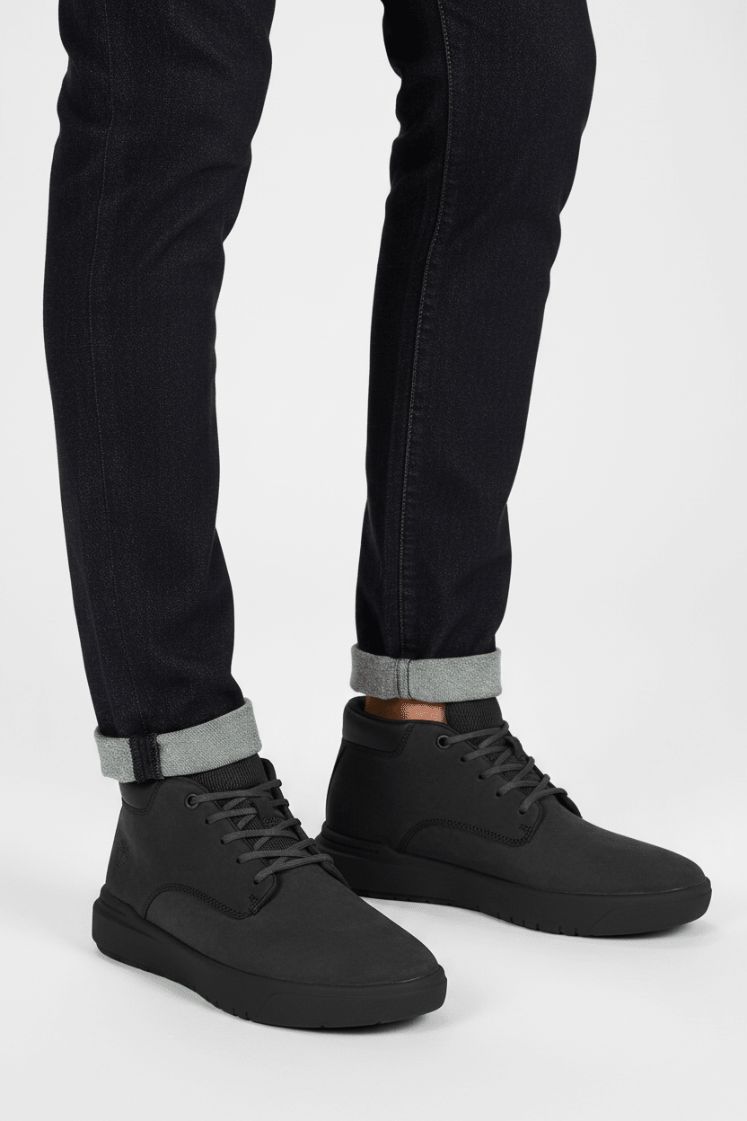Seneca Bay Mid Lace Up Sneaker Jet - Runner