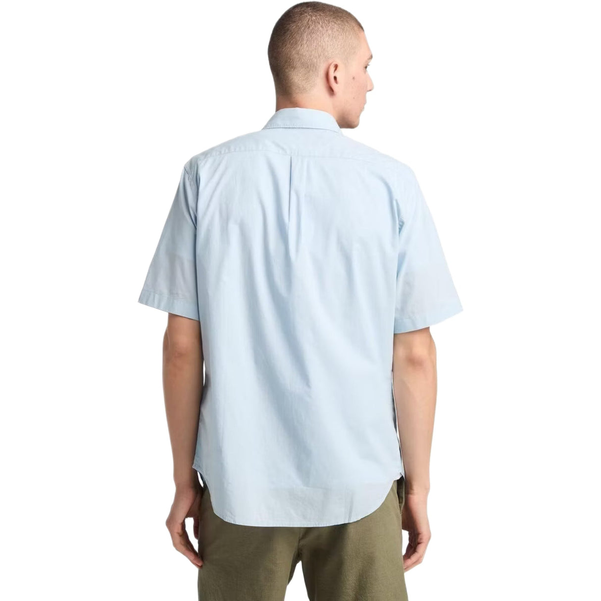 Short Sleeve Stretch Poplin Shirt - Runner