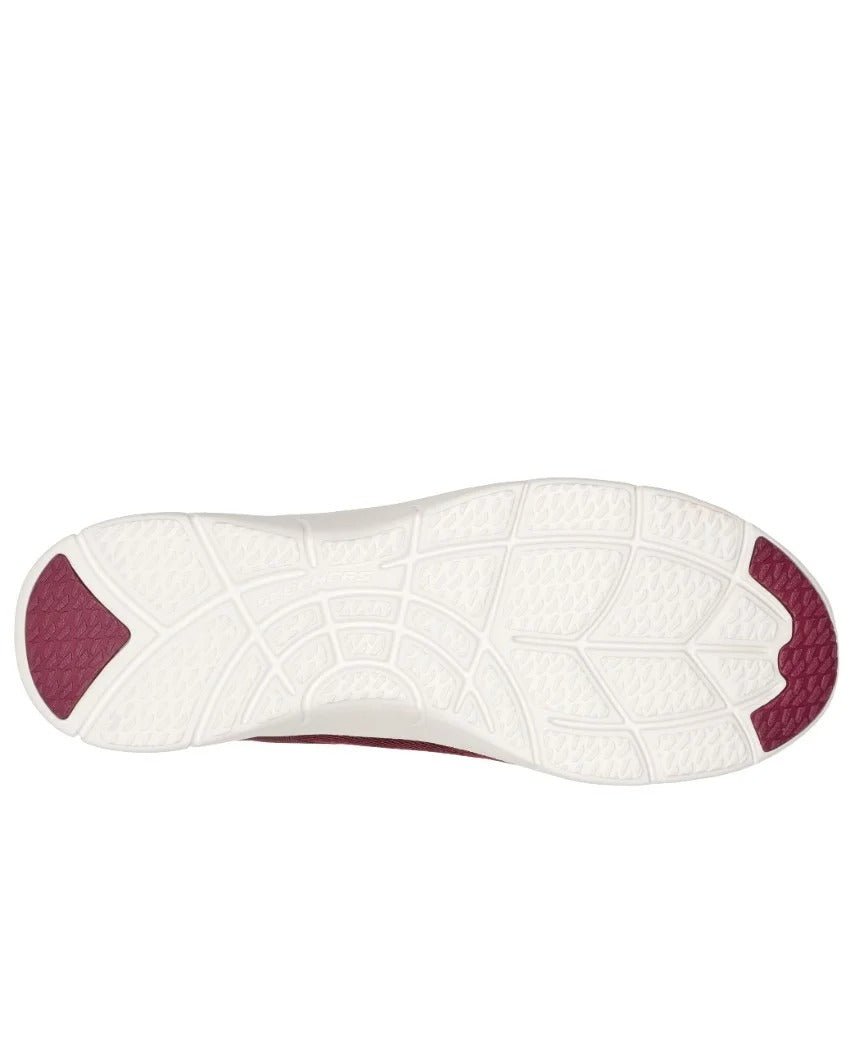 SKECHERS Arch Fit Refine - Her Ace 104391 - PLUM SLIP - ON SNEAKERS SKW150 - Runner
