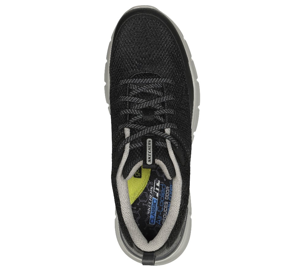 SKECHERS MEN'S URBAN SHOES BLACK DEL RETTO 210573 - BLK SKM112 - Runner