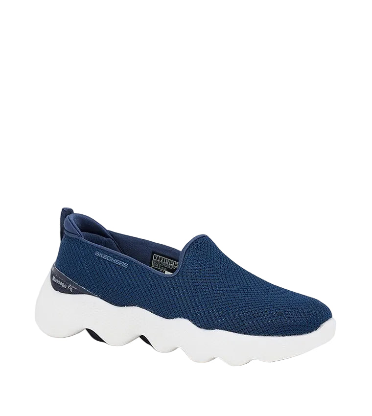 SKECHERSGO WALK MASSAGE FIT Mesh Detail Slip - On Shoes 124908 - NVY SKW139 - Runner