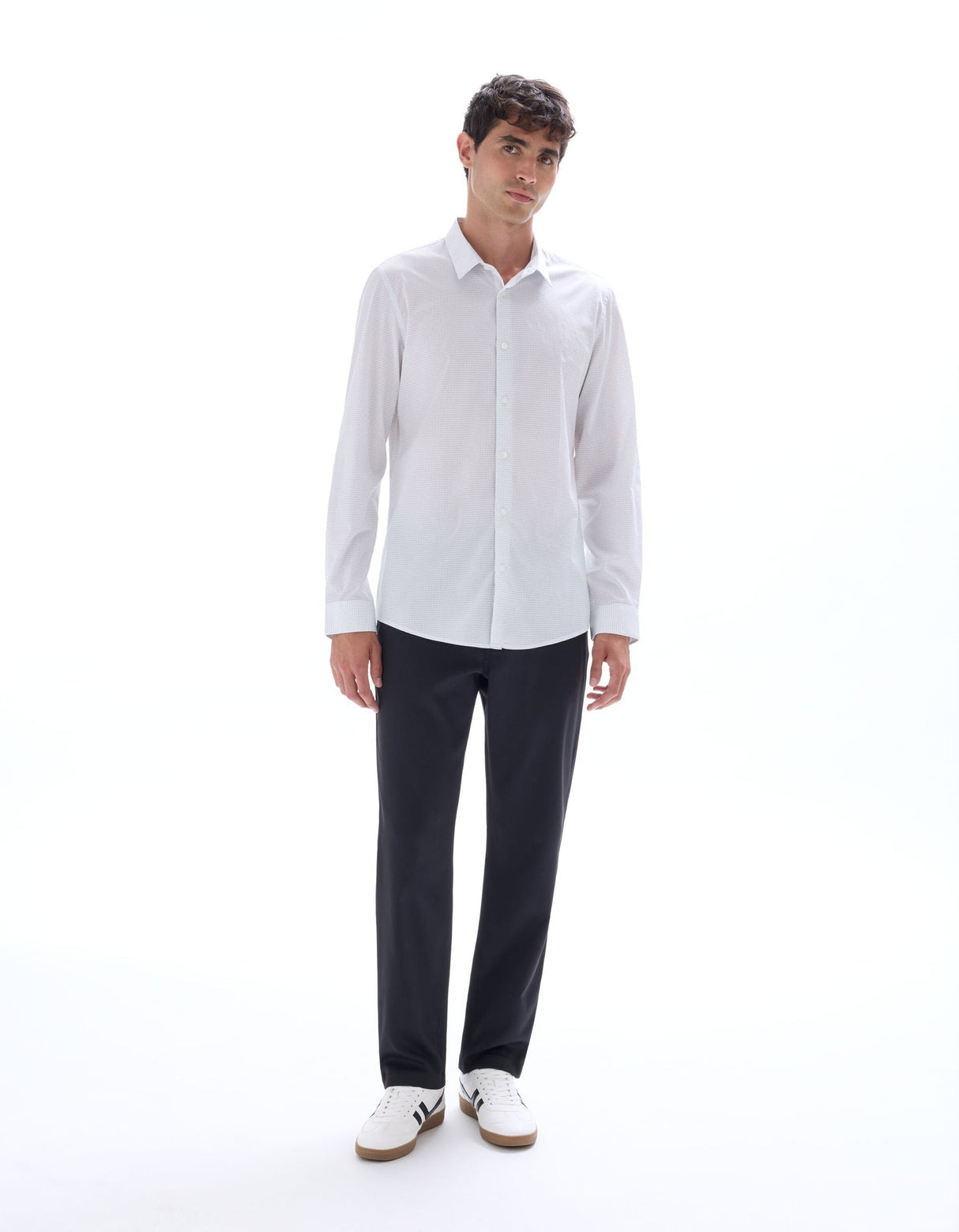 Slim Fit Printed Shirt - Runner