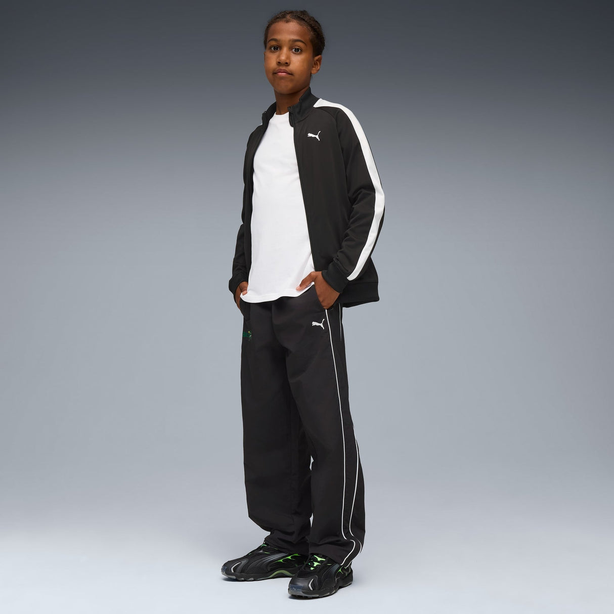 Super PUMA T7 Woven Pants Youth - Runner