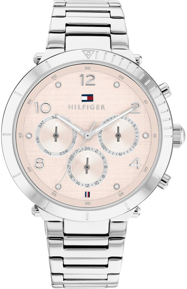 Tommy HILFIGER Emery Silver Stainless Steel Bracelet TTW44 - Runner