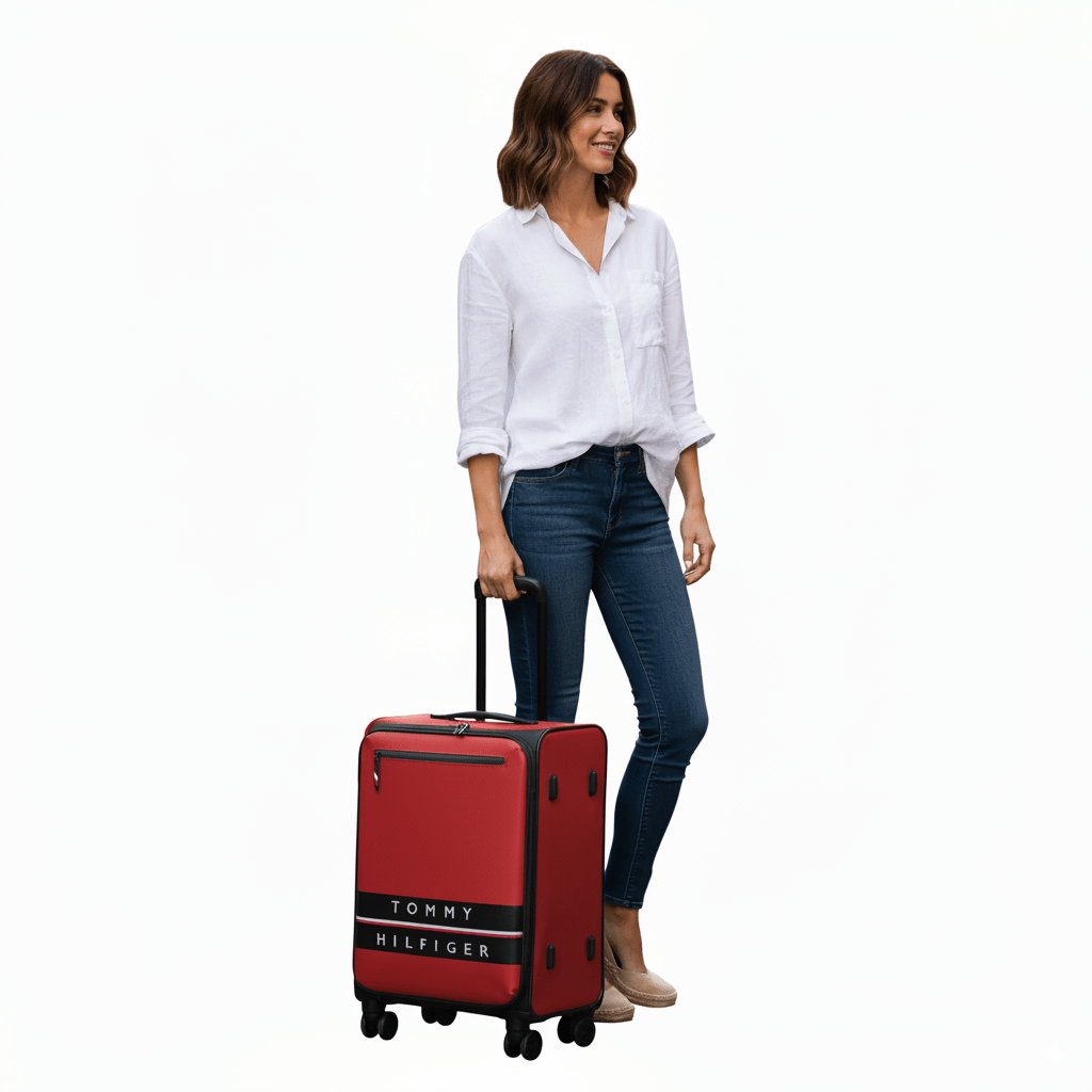 Tommy Hilfiger Lewiston 3 Piece Soft Luggage Set TB67 - Runner