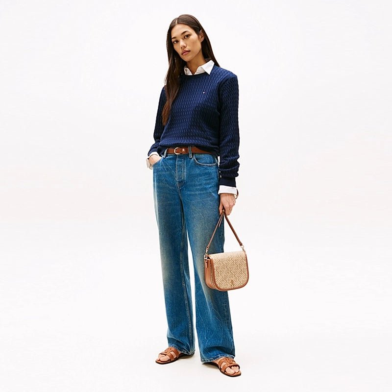 TOMMY HILFIGER Monoplay Crossbody Saddle Bag TB82 - Runner