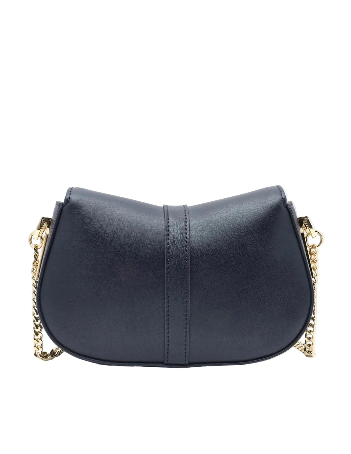 TOMMY HILFIGER Solid Blue Pu Sling Bag TB185 - Runner