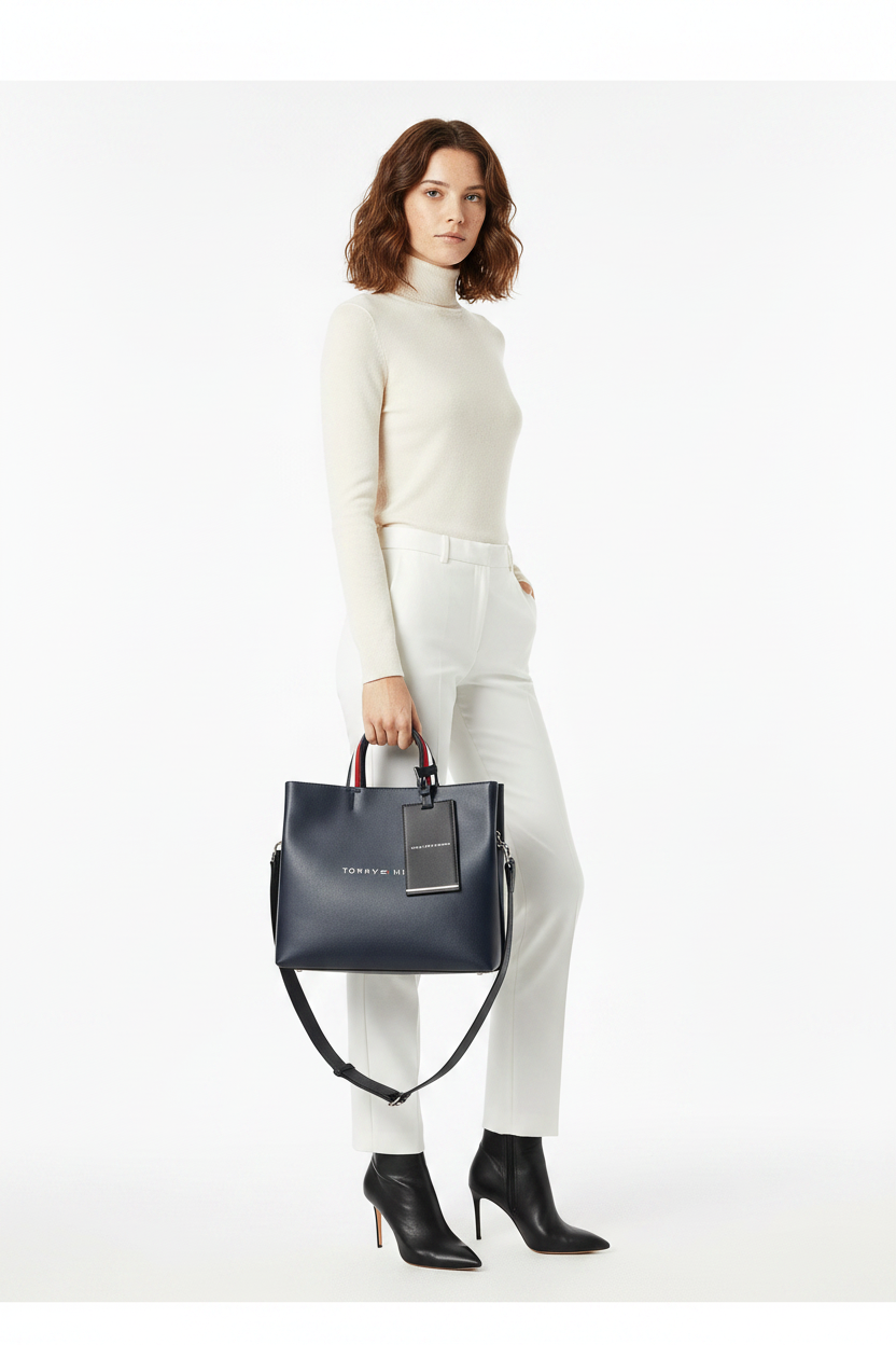 Tommy Hilfiger Stripe Tote Bag TB157 - Runner