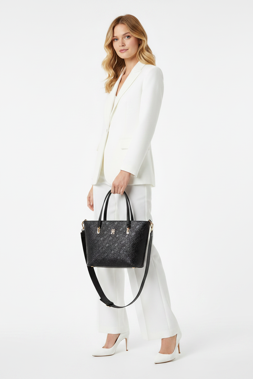 TOMMY HILFIGER TH Refined-Shoulderbag-Black- TB36
