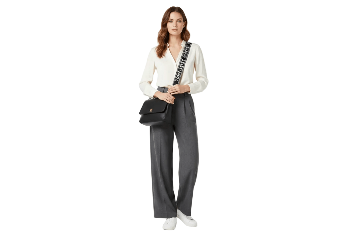 Tommy Hilfiger Women's Satchel Shoulder Bag TB164 - Runner