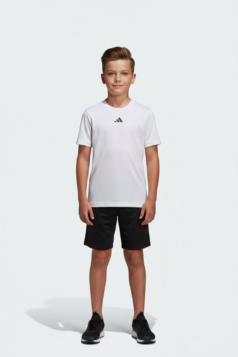 Train Essentials Logo Regular Fit T-Shirt Kids - Runner