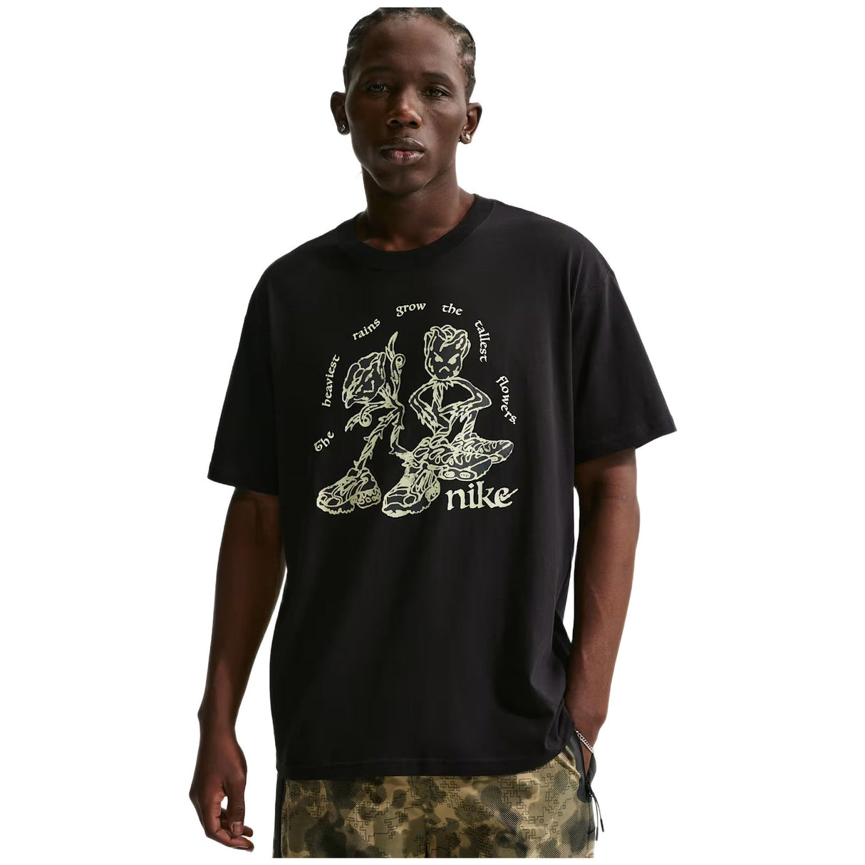 U Nsw Tee Lse Tall Flowers - Runner