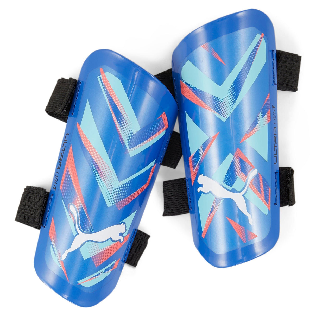 ULTRA Light Strap Football Shin Guards - Runner