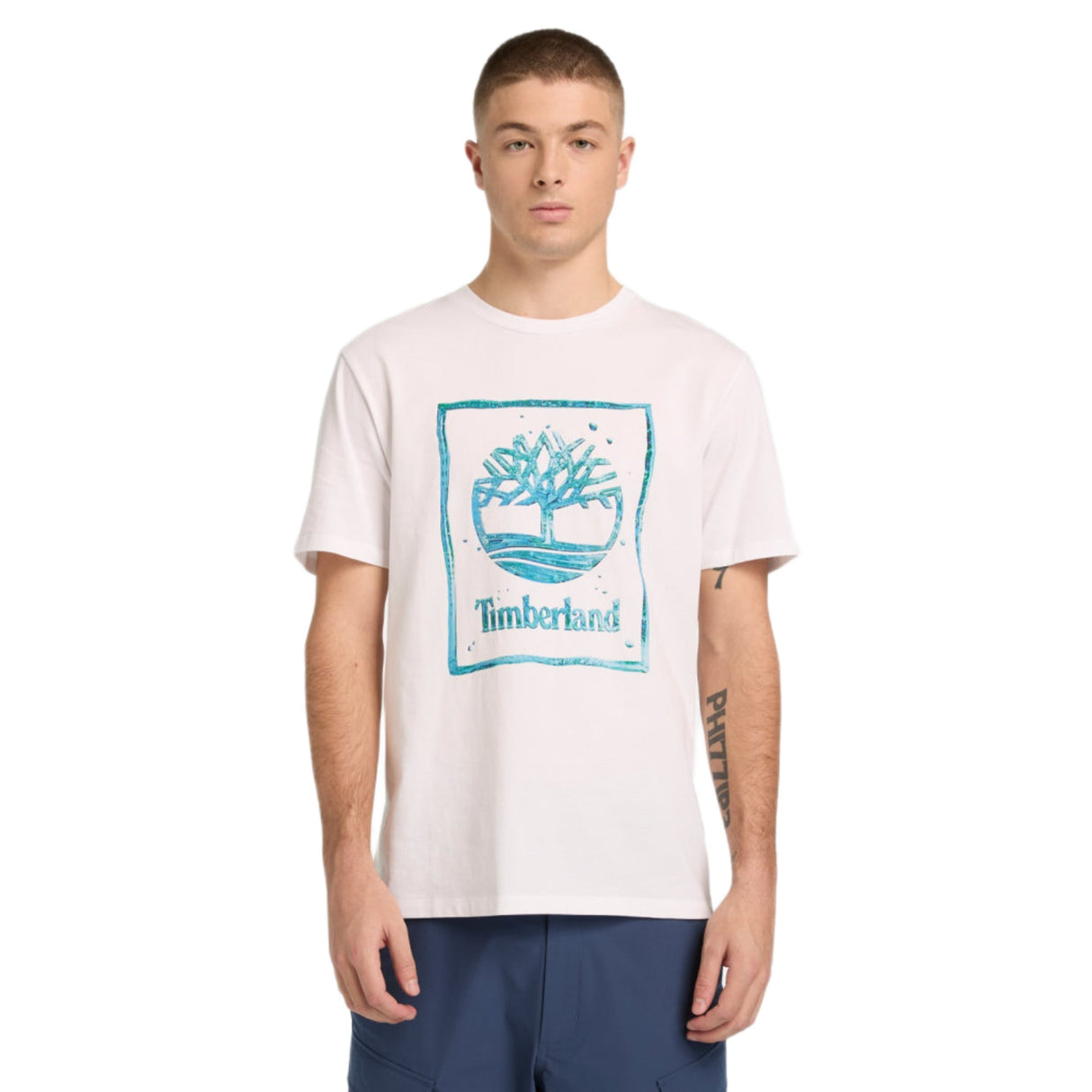 Water Stack Logo Short Sleeve Tee - Runner