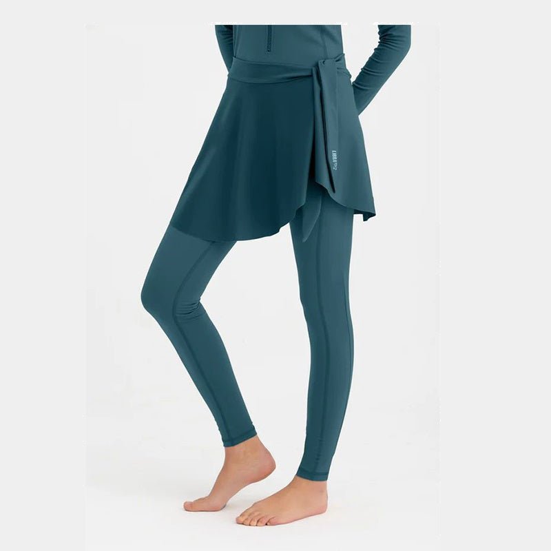 Wave Cover - Up Skirt - Deep Teal - Runner