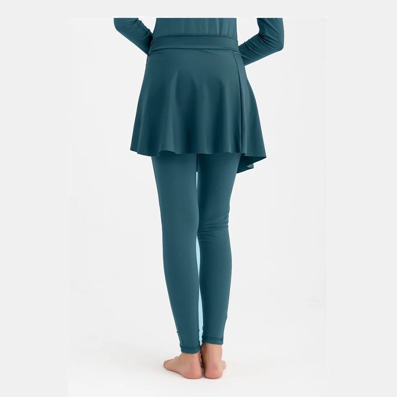Wave Cover - Up Skirt - Deep Teal - Runner