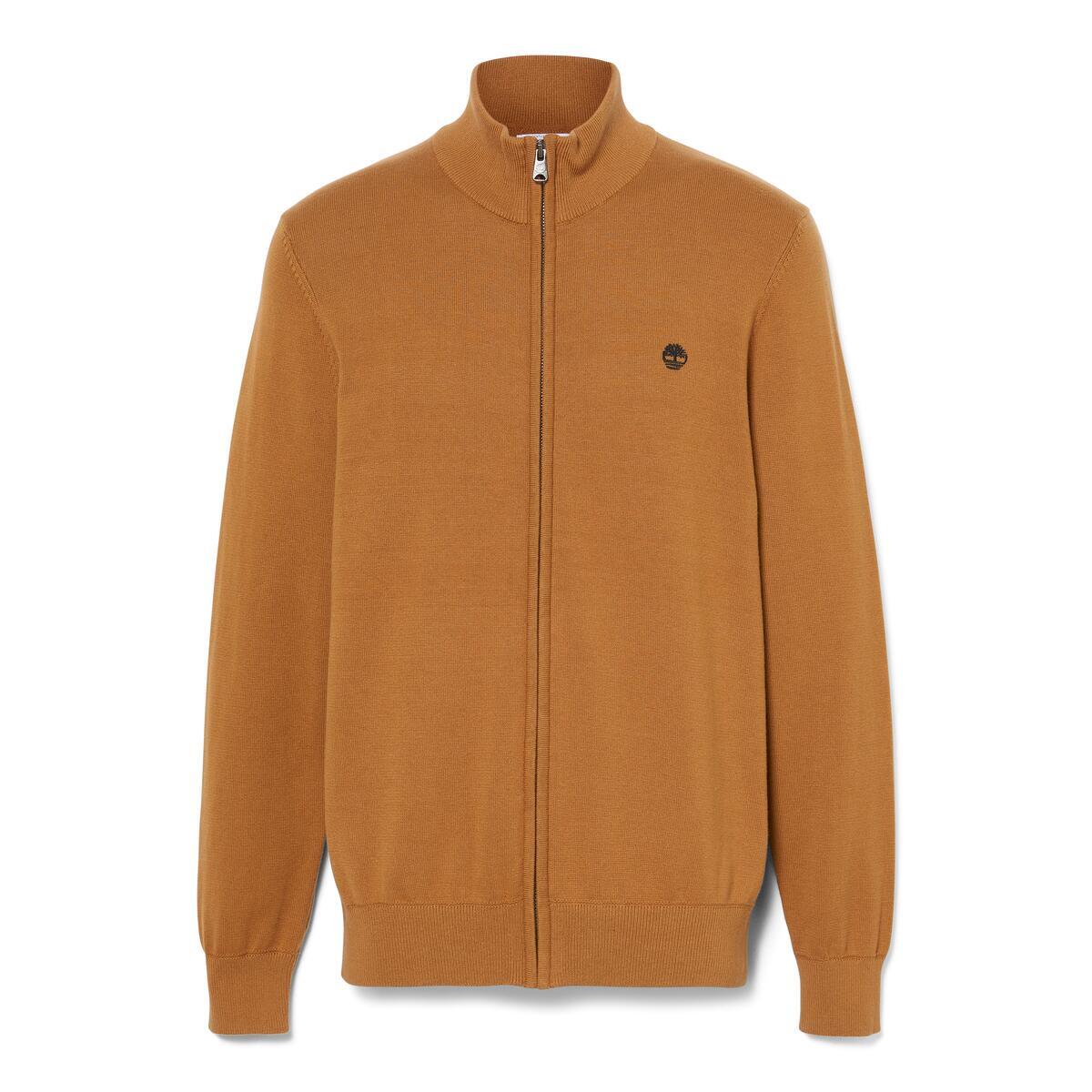 Williams River Cotton Full Zip Sweater - Runner