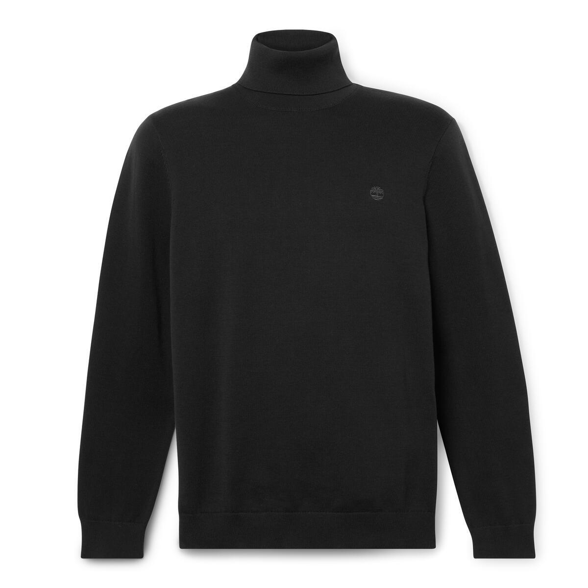 Williams River Turtle Neck Cotton Sweater - Runner