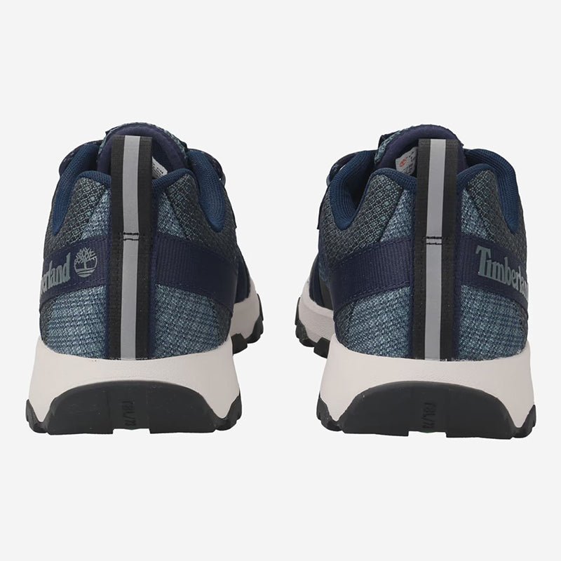 WINSOR TRAIL LOW LACE UP SNEAKER DARK BLUE MESH - Runner