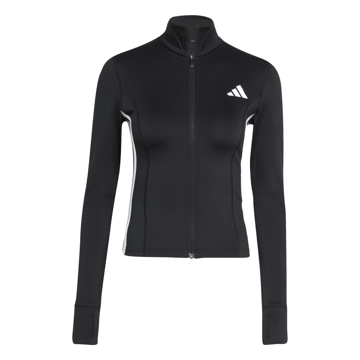 Workout Essentials Zip Through Jacket 3 - Stripes - Runner