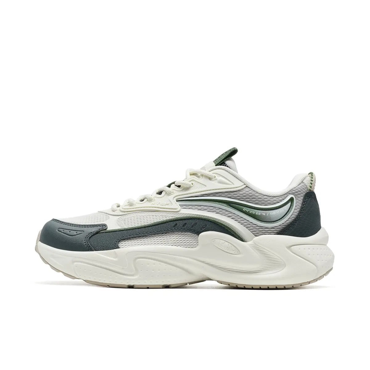 XTEP Men's Running Shoes GREY/Charcoal Grey975319320004-4 XEM23 - Runner