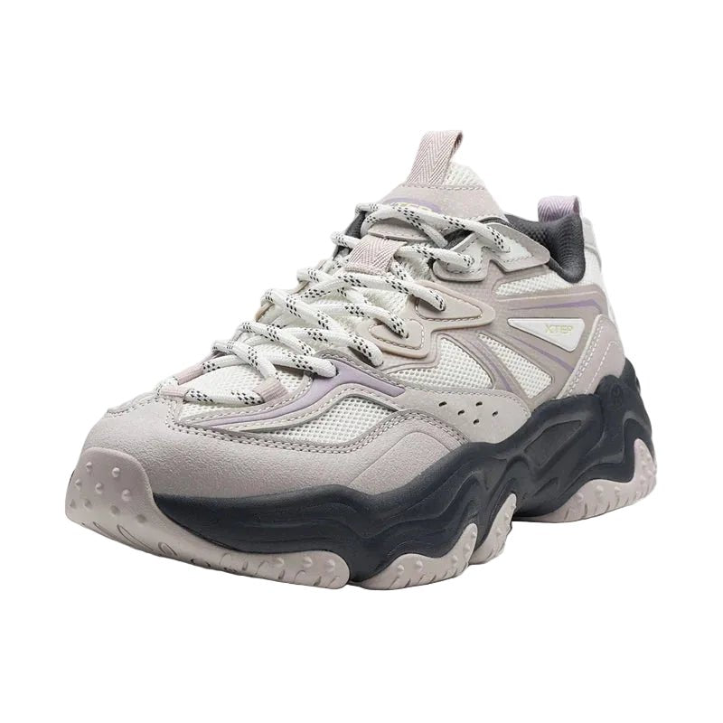 XTEP Women's Casual Shoes Shady Grey/Canvas White 320016 - 1 XEW13 - Runner