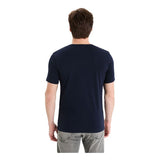 CELIO Slim Round-Neck T-Shirt In Stretch Cotton