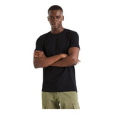 CELIO Slim Round-Neck T-Shirt In Stretch Cotton
