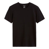 CELIO Slim Round-Neck T-Shirt In Stretch Cotton
