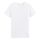CELIO Slim V-Neck T-Shirt In Stretch Cotton
