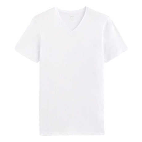 CELIO Slim V-Neck T-Shirt In Stretch Cotton