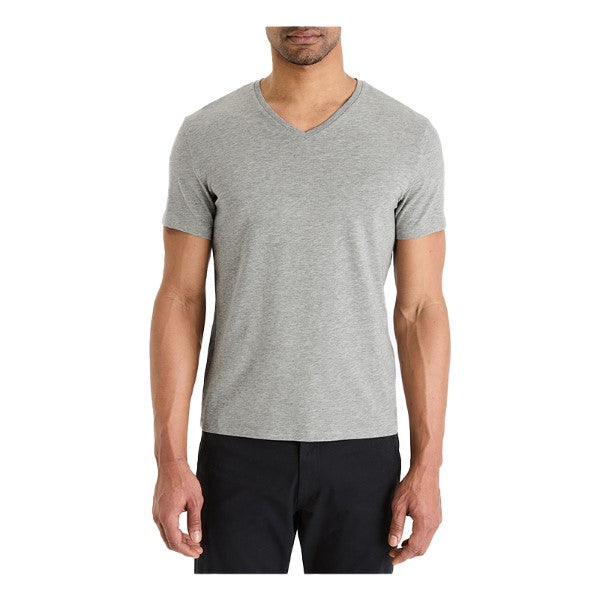 CELIO Slim V-Neck T-Shirt In Stretch Cotton