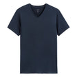 CELIO Slim V-Neck T-Shirt In Stretch Cotton